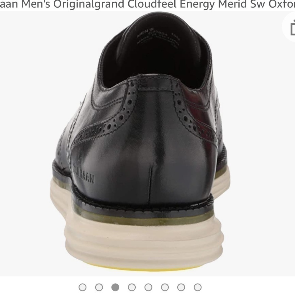 COLE Haan Men's Originalgrand Cloudfeel Energy Merid Sw Oxford - Picture 3 of 10